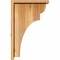 Ekena Millwork Yorktown Rough Sawn Corbel w/Backplate, Western Red Cedar, 6"W x 14"D x 22"H COR06X14X22YOR01RWR - alternate 3